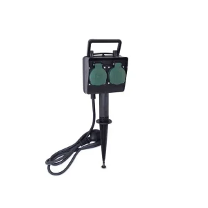 Devolución Gratuita Estaca jardin con tapas 2T (3x1.5mm) 1,5M IP44