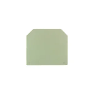 Marca Reconocida Tapa final o placa separadora Borna Carril Din 16/35