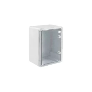 Precio De Fábrica Armario ABS con placa de montaje 300X400X170 Puerta Transparente