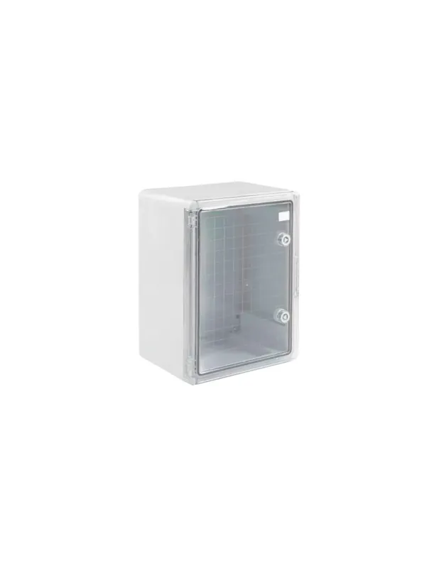 Precio De Fábrica Armario ABS con placa de montaje 300X400X170 Puerta Transparente