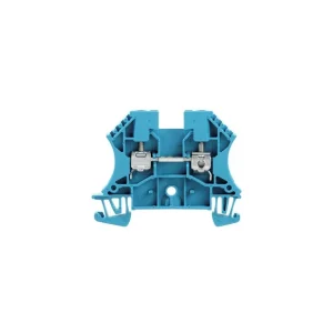 Borna Carril Din 4mm azul Conexión Brida-Tornillo Promoción Exclusiva