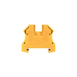 Borna Carril Din 6mm Verde/Amarillo Conexión Brida-Tornillo Última Oportunidad