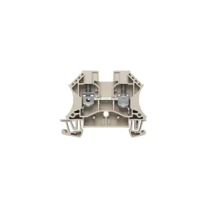 Borna Carril Din 6mm Beige Conexión Brida-Tornillo Descuento