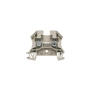 Borna Carril Din 4mm Beige Conexión Brida-Tornillo Popular