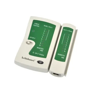 Tester comprobador de pares cables utp Rj45/Rj11 Precio Económico