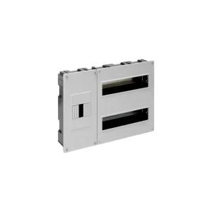 SOLERA 5203 Caja distribución empotrar 24 elementos+4 precintables 2 filas 410x270x68mm tapa marfil Ordenar Ahora Mismo