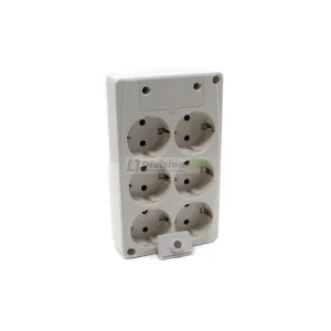 SOLERA 8106 Base múltiple 6 tomas sin cable rectangular Oferta Especial