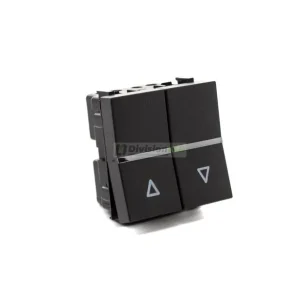 Compra Hoy Doble pulsador persianas Niessen Zenit N2244 AN módulo ancho antracita