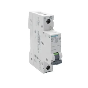 Garantía De Devolución De Dinero Siemens 5SL6106-7 Interruptor magnetotérmico 1P 6A C 6kA 230/400V