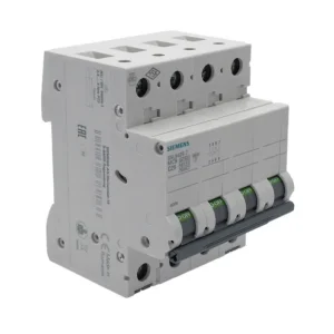 Rebajas Siemens 5SL6425-7 Interruptor magnetotérmico 4P 25A C 6kA 400V
