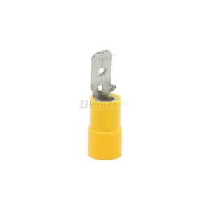 CEMBRE 2055670 GF-M608 Conector Macho preaislado nylon amarillo 4-6mm2 6.35x0.8mm 100uds Venta Final