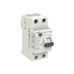 AEG DV225/AC30 Interruptor diferencial 2P 25A AC 30mA 2CSF202072R1250 Descuento