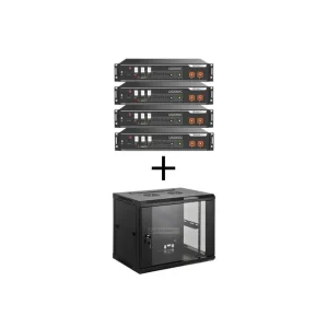 Envío Exprés Pylontech US2000B-PLUS Pack 4 Baterías de litio 2400WH 48V más Rack 19"