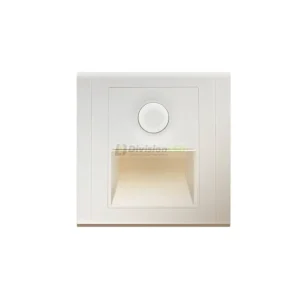 Baliza LED empotrable sensor PIR 1.2W Marca Reconocida