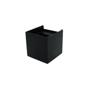 Aplique de pared LED cubo negro Ordenar Ahora Mismo