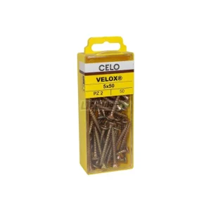Solo Por Tiempo Limitado APOLO CELO 4B550VLOX Tornillo VELOX 5x50 avellanado bicromatado 50 uds