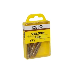 Imprescindible (Must-Have) APOLO CELO 7B660VLOX Tornillo VELOX 6x60 avellanado bicromatado 6 uds