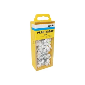 Oferta Limitada APOLO CELO 416PLG Grapa plastigrap 6mm blanco blister 100 uds