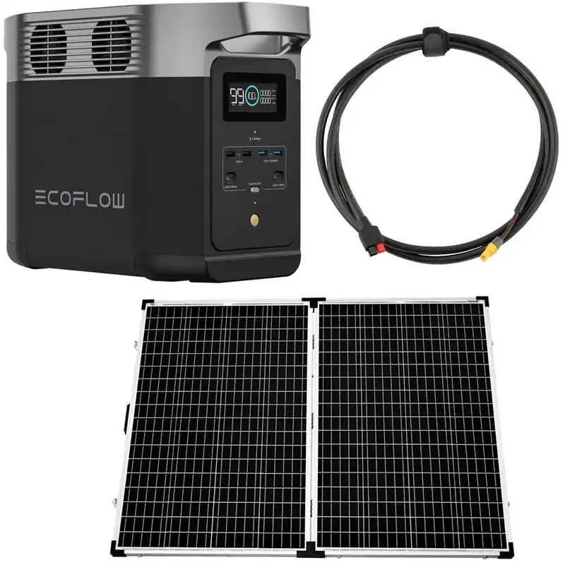 Envío Exprés Kit solar autoinstalable 270W Ecoflow Delta 2 1024Wh con panel solar portátil - Suscribirse al boletín