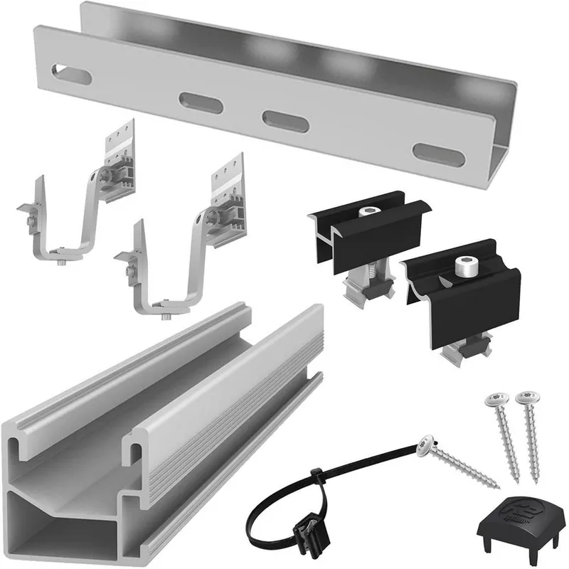 Kit estructura placas solares K2 Single Rail Kit 3kWP - Suscribirse al boletín Liquidación