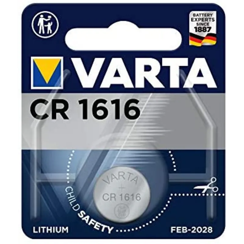 Pila Varta Cr1616 - 1 Ud 3V - Suscribirse al boletín Precio Reducido