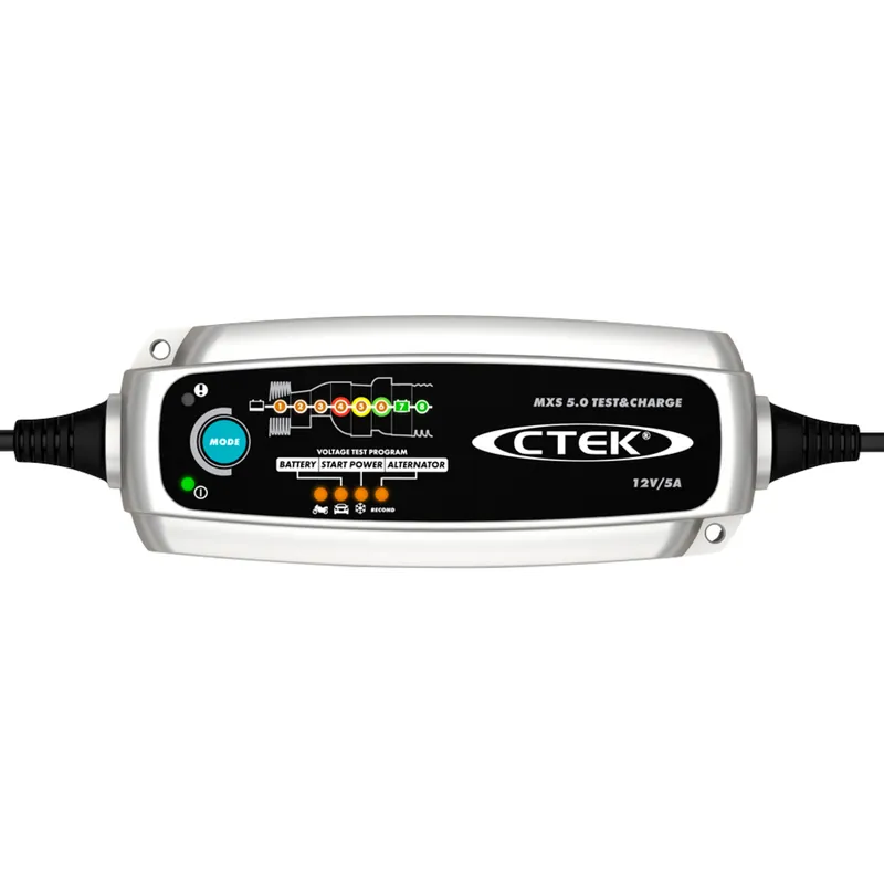 Cargador Ctek MXS5.0T. 12V - Suscribirse al boletín Garantía De Devolución De Dinero
