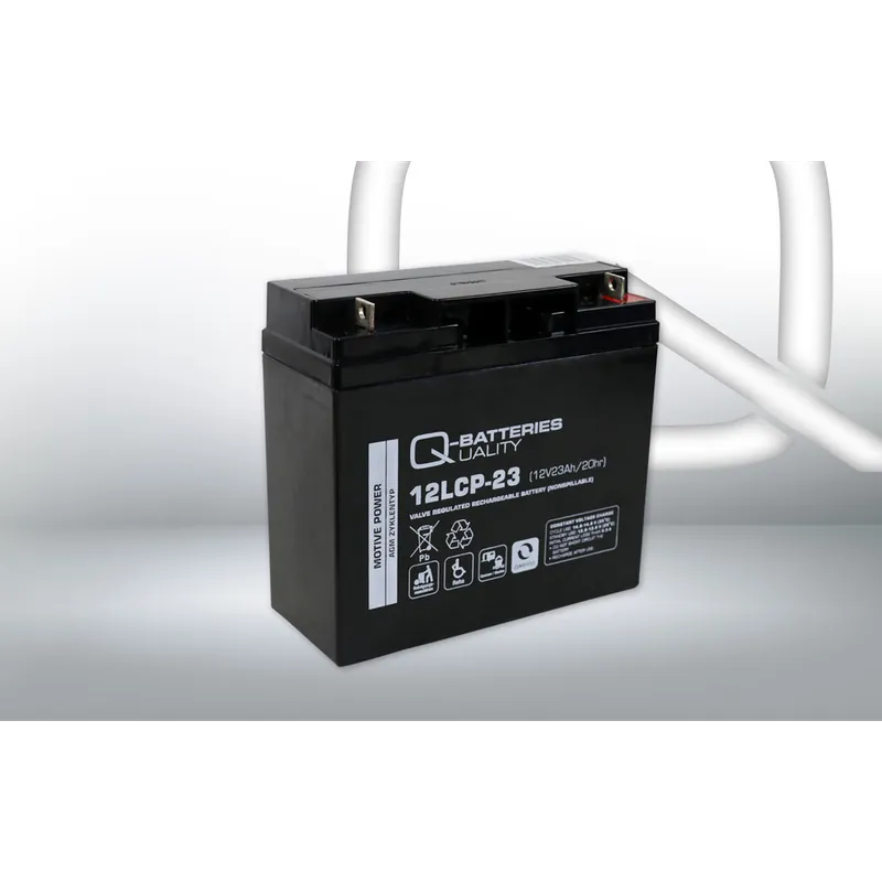 Barato Batería Qbatteries 12LCP-23 Agm Deep Cycle Battery. Tecnología AGM. 12V - 23Ah (181x77x167mm) - Suscribirse al boletín