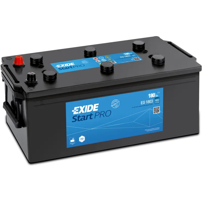 Batería Exide EG1803 Start Pro. 12V - 180Ah/1000A (EN) Caja B - Suscribirse al boletín Ordena Ya