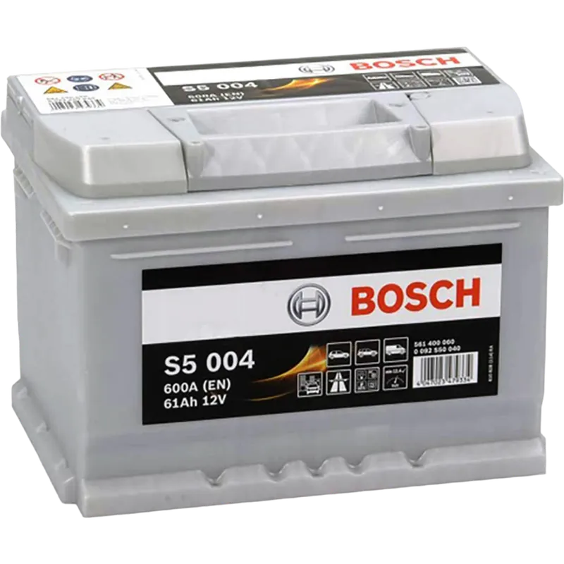 Última Versión Batería Bosch S5004 S5. 12V - 61Ah/600A (EN) Caja LB2 - Suscribirse al boletín