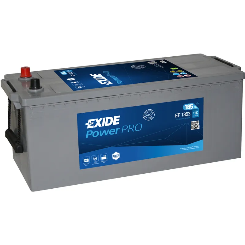 Envío Exprés Batería Exide EF1853 Power Pro. 12V - 185Ah/1150A (EN) Caja B - Suscribirse al boletín