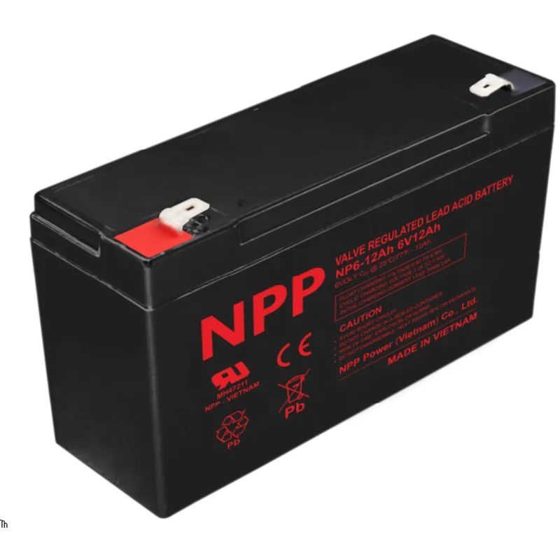 Venta Final Batería Npp Power NP6-12AHT2. 6V - 12Ah (151x34x94mm) - Suscribirse al boletín