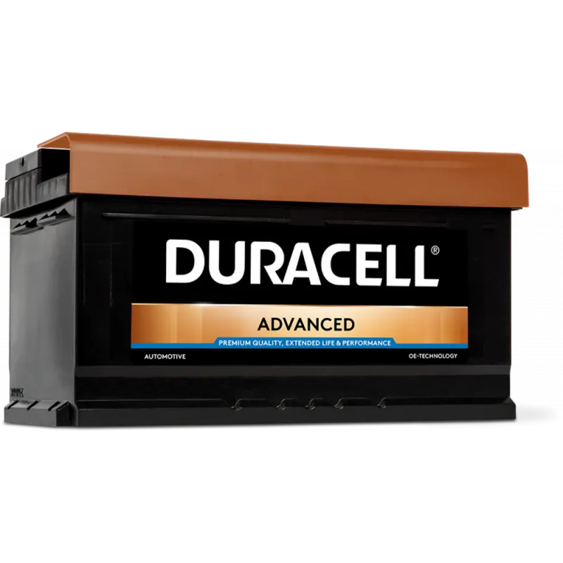 Batería Duracell DA80 Advanced. 12V - 80Ah/700A (EN) Caja LB4 - Suscribirse al boletín Oferta