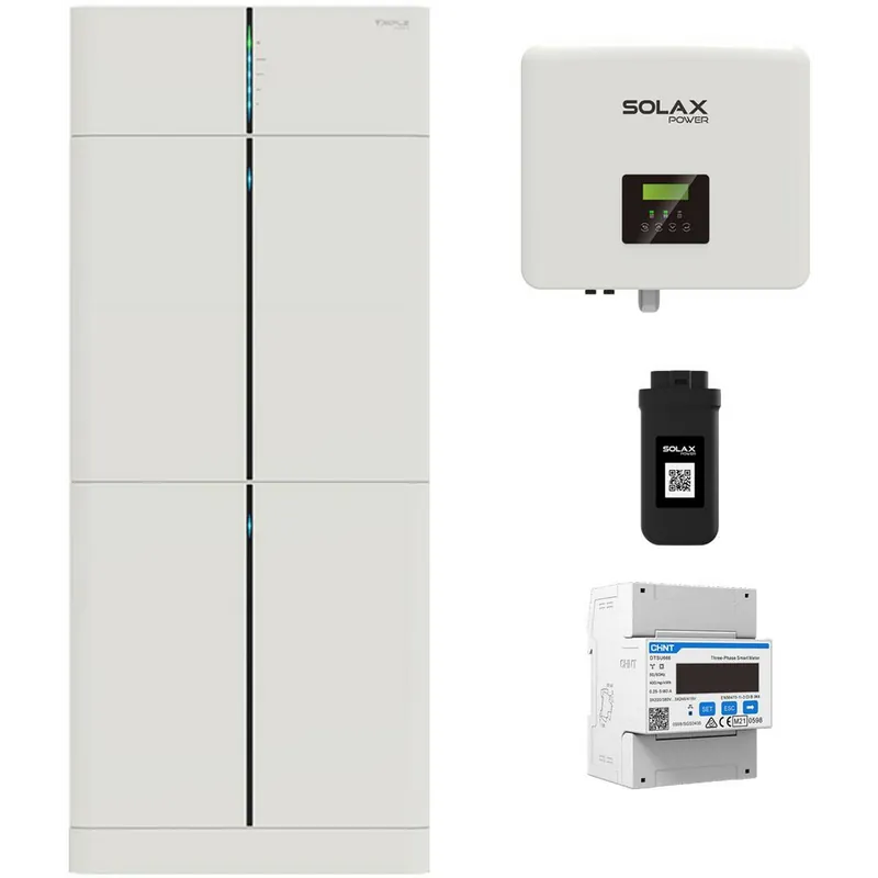 Compra Hoy Kit inversor híbrido monofásico SolaX X1 G4 3.0 kW con batería de 6kWh - Suscribirse al boletín