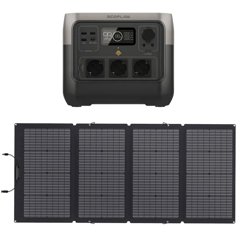Barato Kit solar camper EcoFlow River 2 Pro 768Wh con panel solar portátil de 220W - Suscribirse al boletín