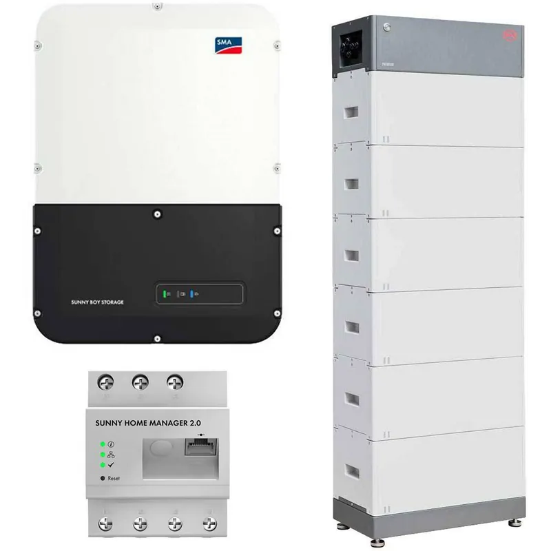 Kit inversor SMA Sunny Boy Storage 3.7 3.680W batería 16.56kWh - Suscribirse al boletín Últimas Unidades