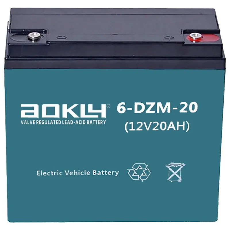Barato Batería Aokly 6DZM20 Agm Vrla Battery. Tecnología AGM. 12V - 20Ah (182x76x170mm) - Suscribirse al boletín