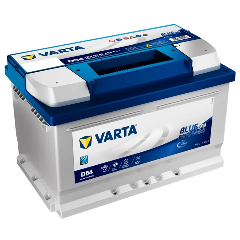A Buen Precio Batería Varta D54 Blue Dynamic Efb. Tecnología EFB. 12V - 65Ah/650A (EN) 565 500 065 D84 2 Caja LB3 - Suscribirse al boletín