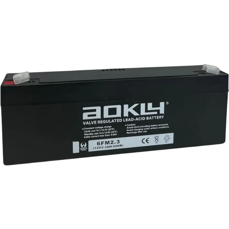 Económico Batería Aokly 6FM2.3 Agm Vrla Battery. Tecnología AGM. 12V - 2,3Ah (178x35x61mm) - Suscribirse al boletín