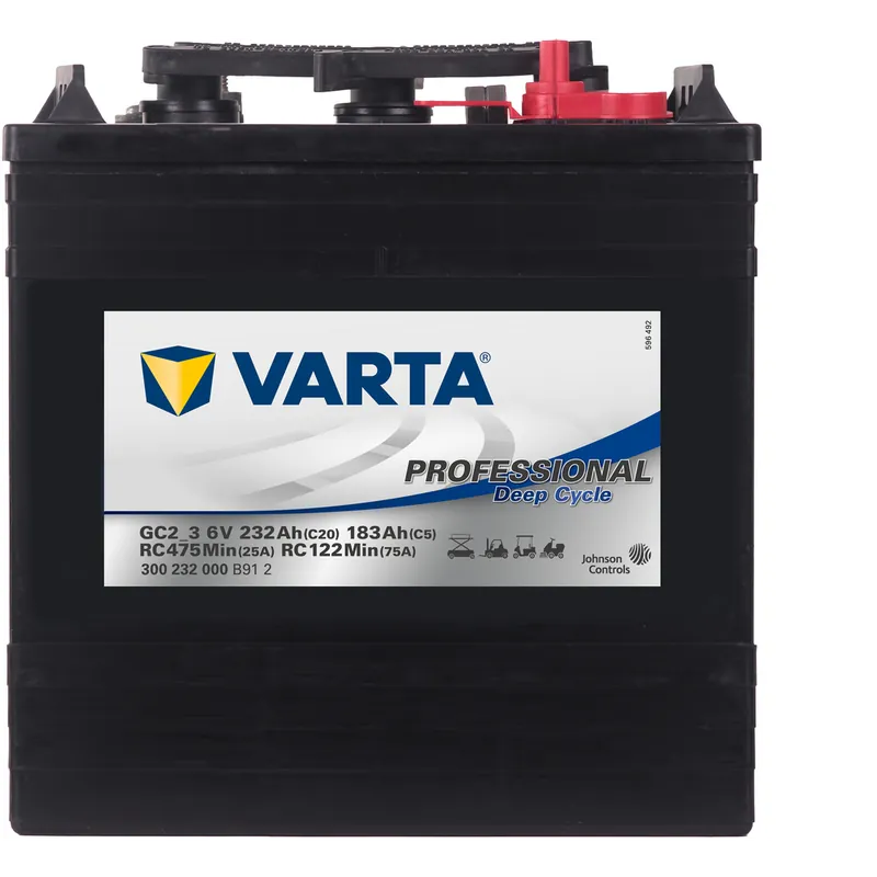Batería Varta GC2/3 Professional Deep Cycle. 6V - 232Ah (261x181x283mm) - Suscribirse al boletín Ocasión Especial