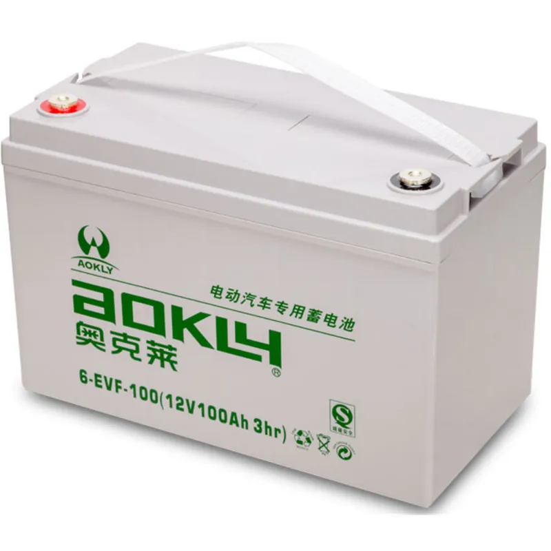 Batería Aokly 6EVF100 Agm Vrla Battery. Tecnología AGM. 12V - 100Ah (332x174x216mm) - Suscribirse al boletín Solo Por Tiempo Limitado