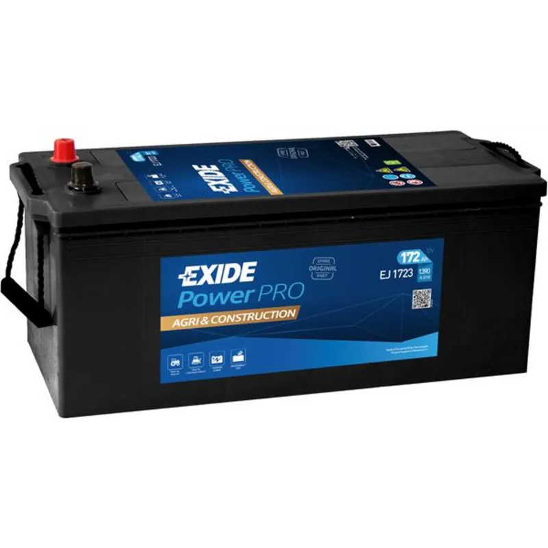 Marca Reconocida Batería Exide EJ1723 Start Pro. 12V - 172Ah/1390A (EN) Caja B - Suscribirse al boletín