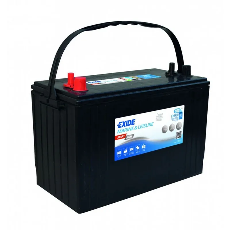 Batería Exide EM960 Marina Vintage. 12V - 100Ah/850A (EN) (347x173x240mm) - Suscribirse al boletín Comprar En Línea