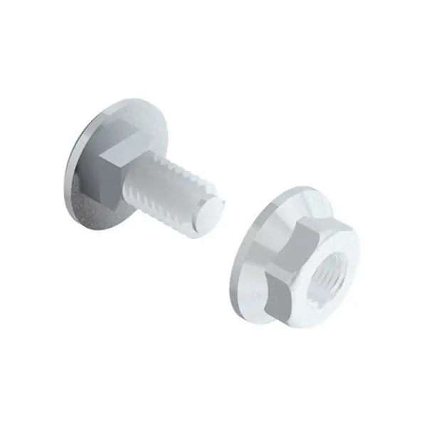 Popular Kit unión para instalaciones de bandeja Pemsaband®, tornillo+tuerca M 6, en acero, acabado electrocincado EZ