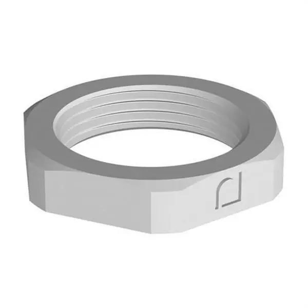 Económico Tuerca de poliamida TCP para conexión de racores o elementos roscados, PG13 en color Gris RAL 7035.