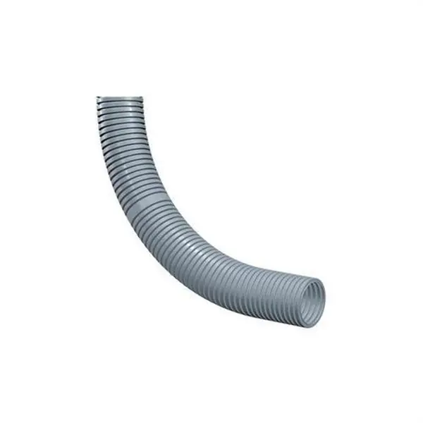 Precio Económico Tubo flexible anillado LG-PA de poliamida 6, DN29 en color Gris RAL 7011.