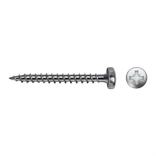 Tornillo madera VELOX B 4x25mm cincado Ordena Ya