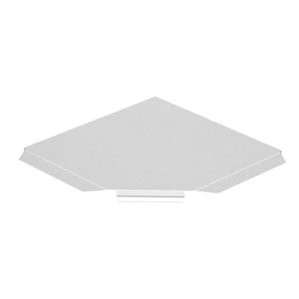 Más Vendido Tapa para la protección de la curva 90° Click de la bandejas Pemsaband e Inducanal, ancho 200 mm, en acero, acabado sendzimir PG