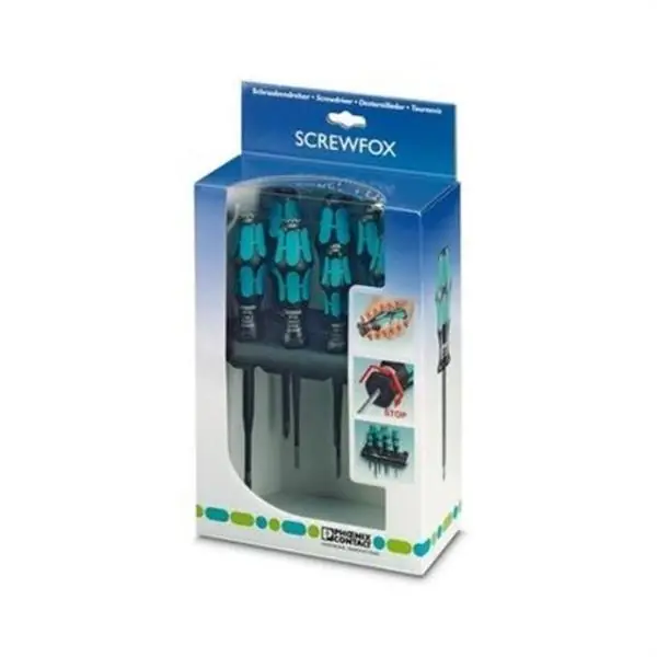 Pago Seguro Set destornillador SF-SL/PH/PZ-SL-SET-S-VDE (4u)