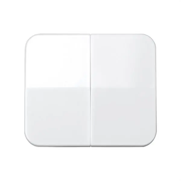 Tecla SIMON 75 doble para interruptores conmutadores blanco nieve Compra Ahora