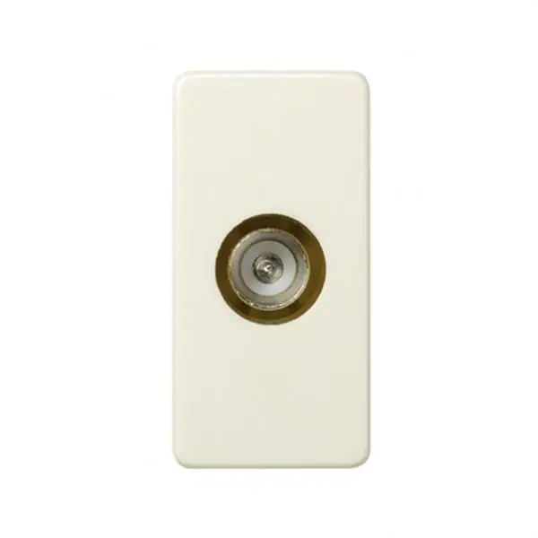 Toma TV simple SIMON 27 marfil Oferta De Temporada